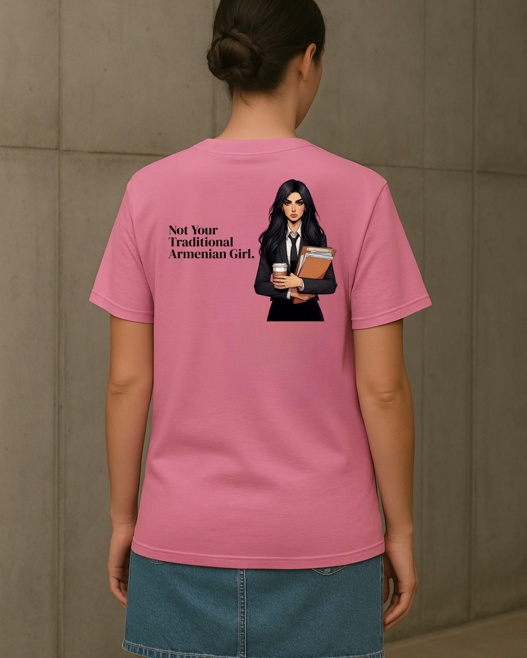 Women's t-shirt - Not Your Traditional Armenian Girl