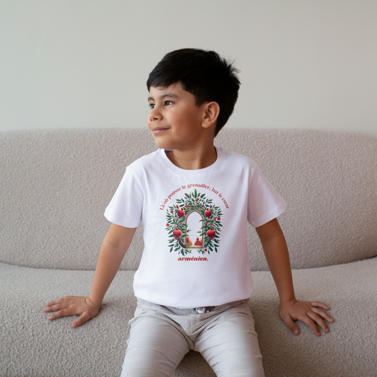 T-shirt en jersey enfant